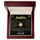 To My Daughter | Never Forget I Love You Forever | Love knot Necklace