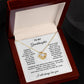 To My Granddaughter | Loveknot Necklace  WB
