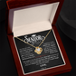 Personalized Senior 2025 | Take Pride in How Far You've Come| Love Knot Necklace