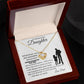 To My Beautiful Daughter | Love Knot Necklace | Perfect Daughter Gift