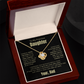 To My Daughter | Someday, When the Pages Of My Life Turn | Love knot Necklace