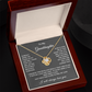 To My Granddaughter | Love Knot Necklace WB