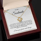 To My Soulmate Necklace | Love Knot necklace |To My favorite; To My Everything