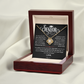 Personalized Senior 2025 | Take Pride in How Far You've Come| Love Knot Necklace