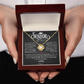 Personalized Senior 2025 | Take Pride in How Far You've Come| Love Knot Necklace