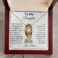 Perfect Gift From Dad To Daughter | Love Knot Necklace | Christmas| Thanksgiving