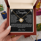 To My Daughter | Never Forget I love you | Love knot Necklace