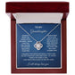 To My Granddaughter | Love Knot Necklace WB
