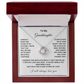 To My Granddaughter | Love Knot Necklace WB