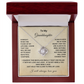 To My Granddaughter | Love Knot Necklace WB