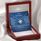 To My Granddaughter | Love Knot Necklace WB