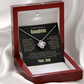 To My Daughter | Someday, When the Pages Of My Life Turn | Love knot Necklace