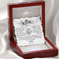 Senior 2025 | Take Pride In How Far You've Come | Love Knot Necklace