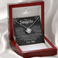 To My Daughter Love knot Necklace | Never Forget That I Love You Daughter From Dad
