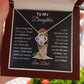 To My Daughter From Dad | Love Knot Necklace | Special Occasion Gift