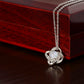 To My Smokin' Hot Wife | Love Knot Necklace | Perfect Wife Gift