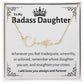 To My Badass Daughter | Perfect Christmas Gift for Daughter