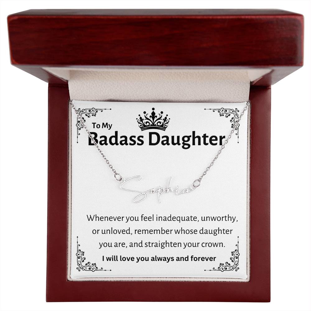 To My Badass Daughter | Perfect Christmas Gift for Daughter