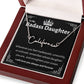 Personalized Badass Daughter Necklace | From Dad to Daughter| Perfect Christmas Gift|  Gift for All Occasions