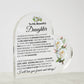 Perfect Gift for Daughter from Dad | Christmas ? Thanksgiving