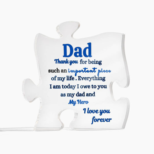 Engraved Puzzle for Dad | Special Occasions
