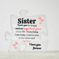 💕Engraved Puzzle for Sisters | Besties | Great Birthday Gift | Thanksgiving Gift | Christmas Gift