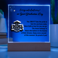 Congratulations  on Your Graduation | Graduation Gift | Acrylic Lamp