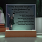 To My Beautiful  Daughter From Dad| Mom|   Congratulations on Your Graduation | Graduation Gift | Acrylic Lamp