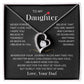 To My Daughter from Dad | Special Gift  for Daughter | Forever Love  Necklace