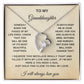 To My Granddaughter  | Forever Love Necklace