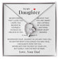 To My Daughter from Dad | Beautiful  Forever Love Necklace