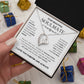 Gift for Soulmate "In Your Eyes I Have Found My Home" Necklace