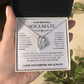 Gift for Soulmate "In Your Eyes I Have Found My Home" Necklace