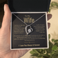To My Wife Forever Love necklace | Perfect Love Gift | Meeting You Was Fate