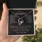 To My Daughter from Dad | Special Gift  for Daughter | Forever Love  Necklace