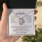 To My Daughter from Dad | Special Gift  for Daughter | Forever Love Necklace