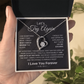 Let's Try Again | Forgive Me | Forever Love  Necklace | For Wife | Soulmate  | Girlfriend