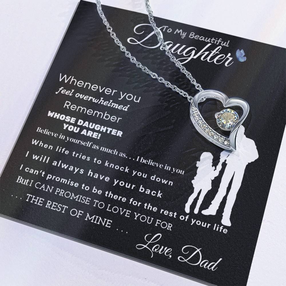 To My Beautiful Daughter | Love Knot Necklace | Perfect Daughter Gift