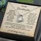 To My Granddaughter  | Forever Love Necklace