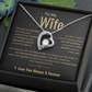 To My Wife Forever Love necklace | Perfect Love Gift | Meeting You Was Fate