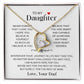 To My Daughter from Dad | Beautiful  Forever Love Necklace