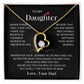 To My Daughter from Dad | Special Gift  for Daughter | Forever Love  Necklace