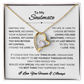 To My Soulmate Forever Love Necklace | Perfect Gift  For Wife | Girlfriend | Soulmate | Meeting You Was Fate