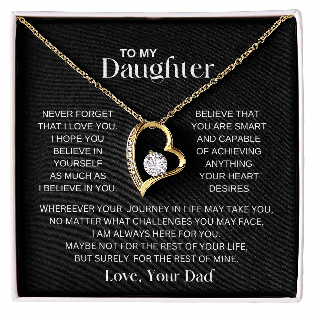 To  My Daughter From Dad |