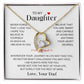 To My Daughter from Dad | Special Gift  for Daughter | Forever Love Necklace