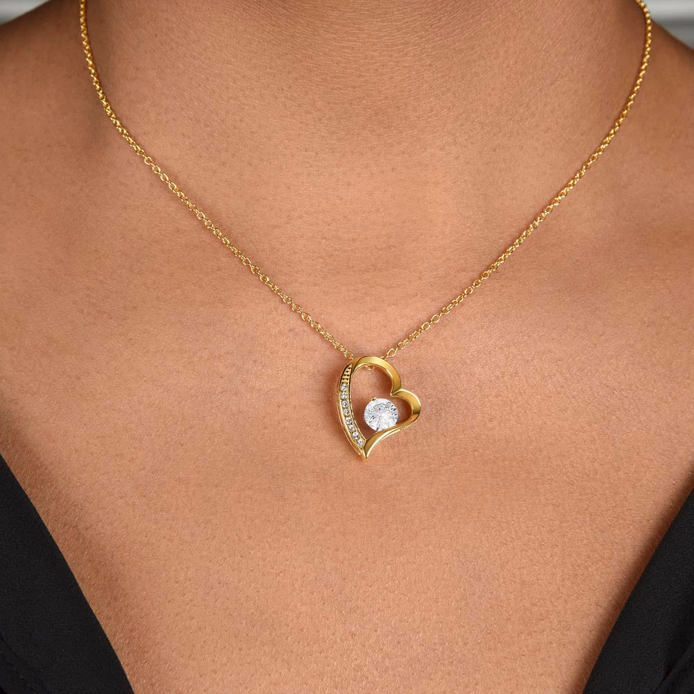 To My Daughter from Dad | Special Gift  for Daughter | Forever Love Necklace