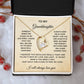 To My Granddaughter  | Forever Love Necklace