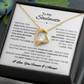 To My Soulmate Forever Love Necklace | Perfect Gift  For Wife | Girlfriend | Soulmate | Meeting You Was Fate