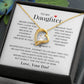 To My Daughter from Dad | Beautiful  Forever Love Necklace
