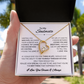 To My Soulmate Forever Love Necklace | Perfect Gift  For Wife | Girlfriend | Soulmate | Meeting You Was Fate